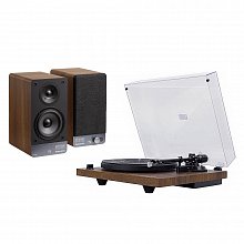 Комплект проигрывателя винила LP002D + S-20NA Walnut Комплект проигрывателя винила LP002D + S-20NA Walnut