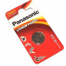 Panasonic Lithium Power CR2025 1.