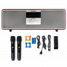 Караоке-колонка с микрофонами SkyDisco Aura-BT 200 Вт 2 Караоке-колонка с микрофонами SkyDisco Aura-BT 200 Вт 2